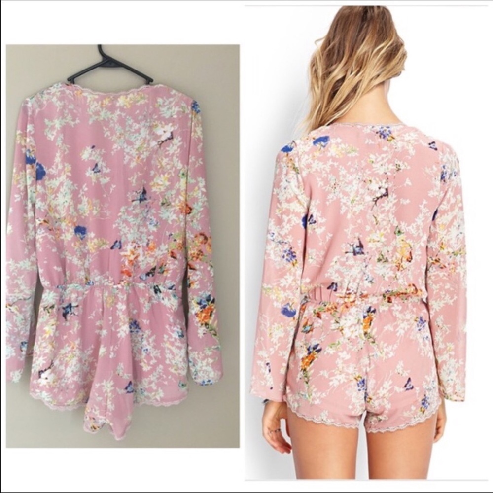 FLORAL ROMPER 😍 - Picture 2 of 8